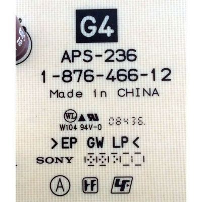 FUENTE DE PODER / SONY 1-474-089-12 / 147408912 / 1-876-466-12 / APS-236 / 1-474-089-11 / 147408911 / 1-876-466-11 / MODELOS KDL-40Z4100 / KDL-40Z4110  / KDL-46VL160 / KDL-46Z4100 / KDL-46Z4110 - Imagen 4